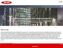 Tablet Screenshot of buma-service.pl